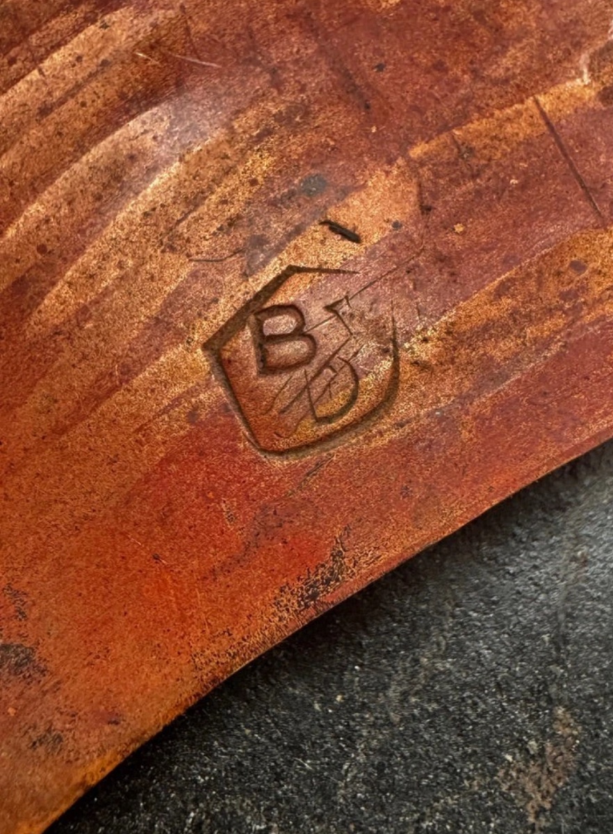 Ensemble de sculptures murales brutalistes signées B + D, vers 1965-1975-photo-6