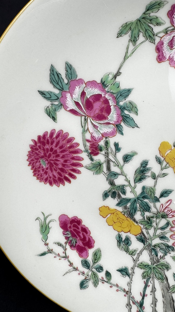 Raynaud, Limoges suite de 6 assiettes à dessert modèle Hoang-Ky-photo-1