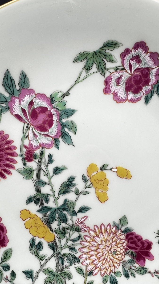 Raynaud, Limoges suite de 6 assiettes à dessert modèle Hoang-Ky-photo-4