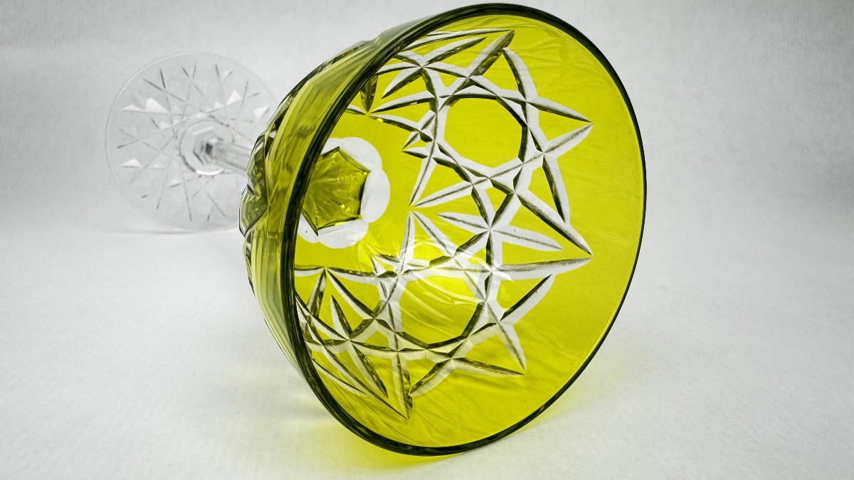 Set Of 5 Baccarat 19cm Double-layered Cut Crystal Glasses – Model S1136 2366.005-photo-6