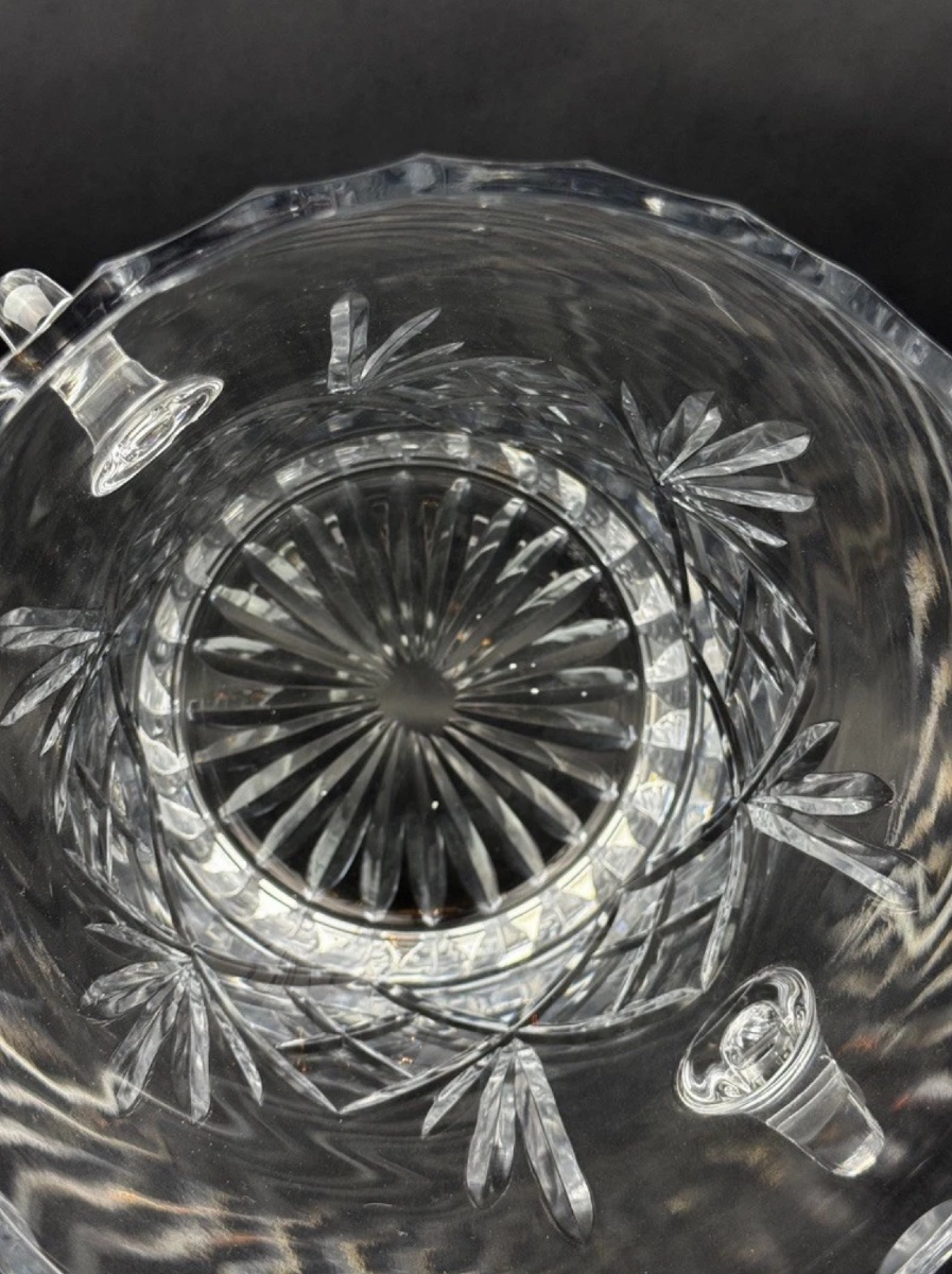 Cristal De Lorraine, A Very Pretty Cut Crystal Champagne Bucket-photo-4