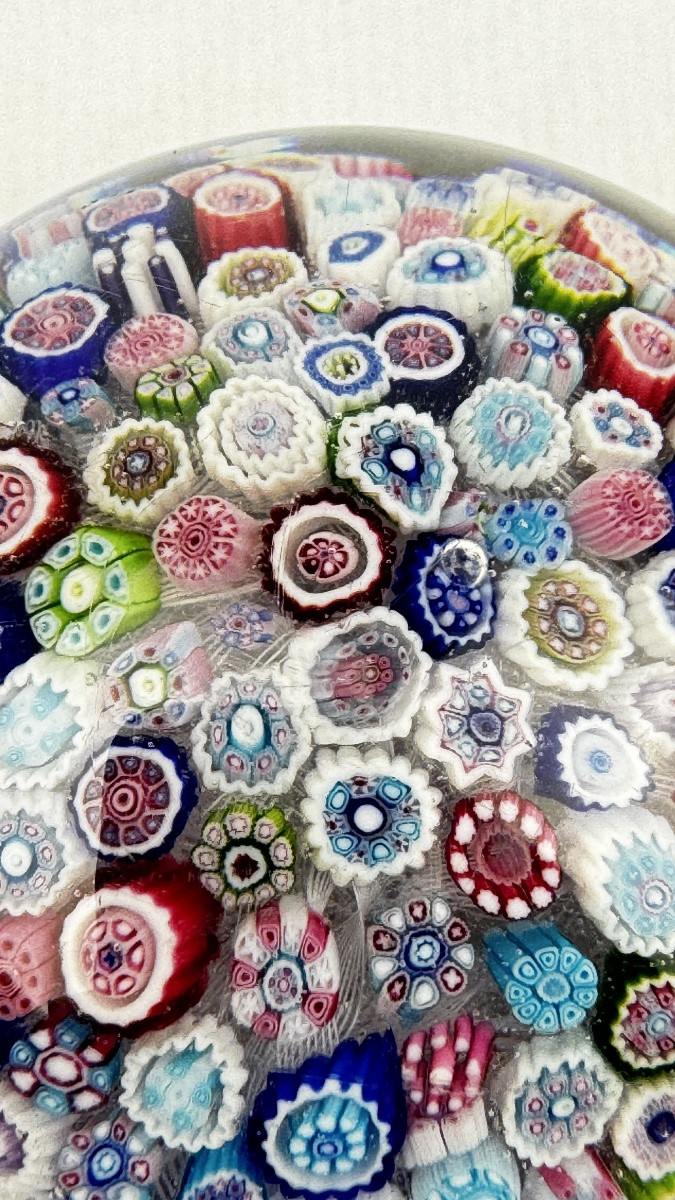 Important Sulfur, Millefiori Paperweight 2367.002-photo-4