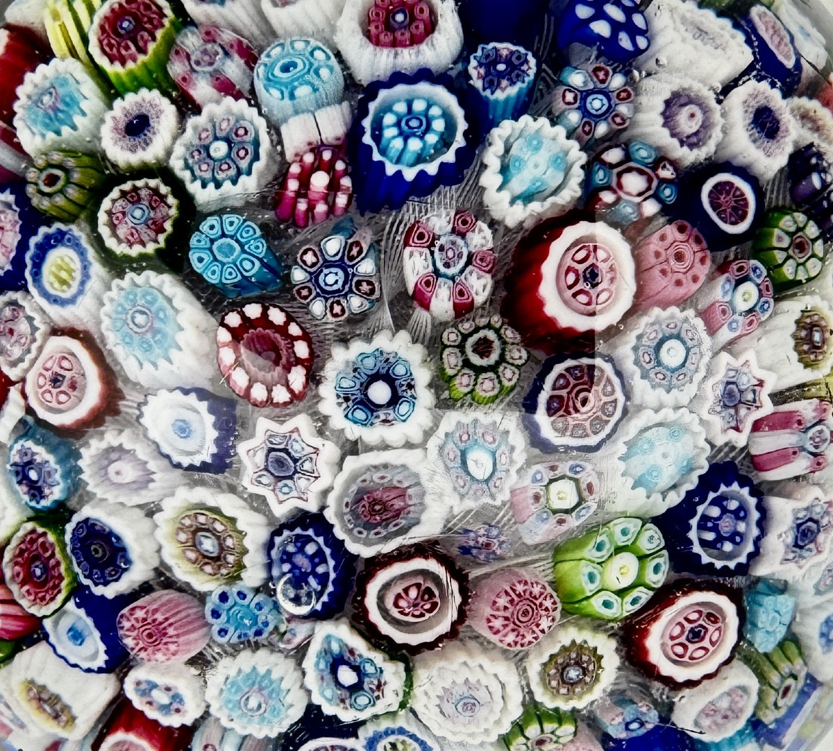 Important Sulfur, Millefiori Paperweight 2367.002-photo-6