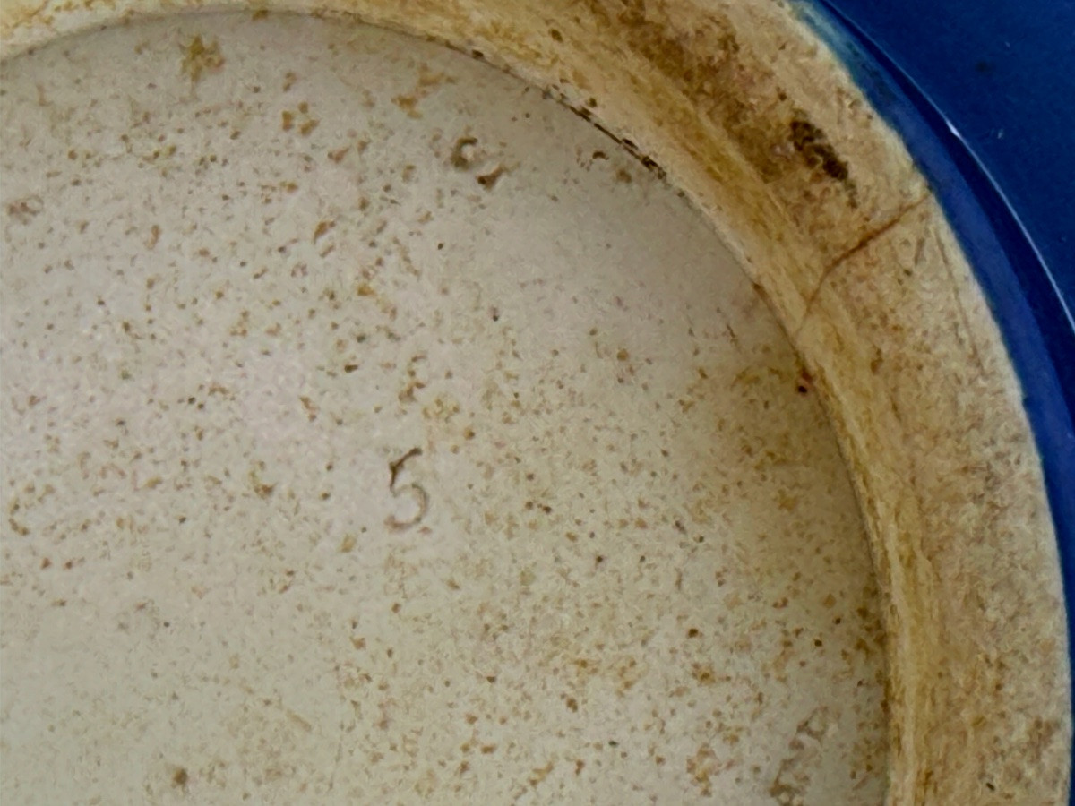 Jasper Cachepot, Wedgwood Cobalt Blue Porcelain Biscuit 2367.019-photo-6