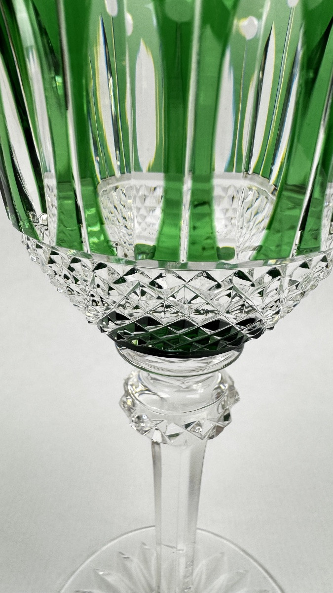 Saint-louis Crystal Water Glass, Tommy Model, Emerald-photo-4