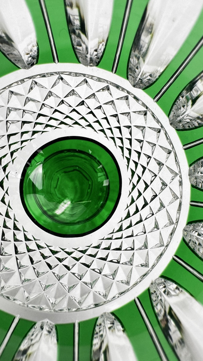 Saint-louis Crystal Water Glass, Tommy Model, Emerald-photo-4