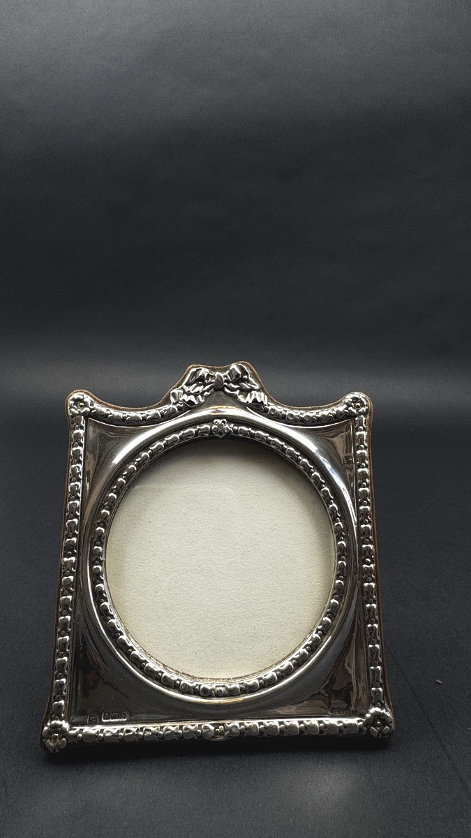 Pair Of English Silver Photo Frames, Birmingham, 1906/1908, 2367,033-photo-2