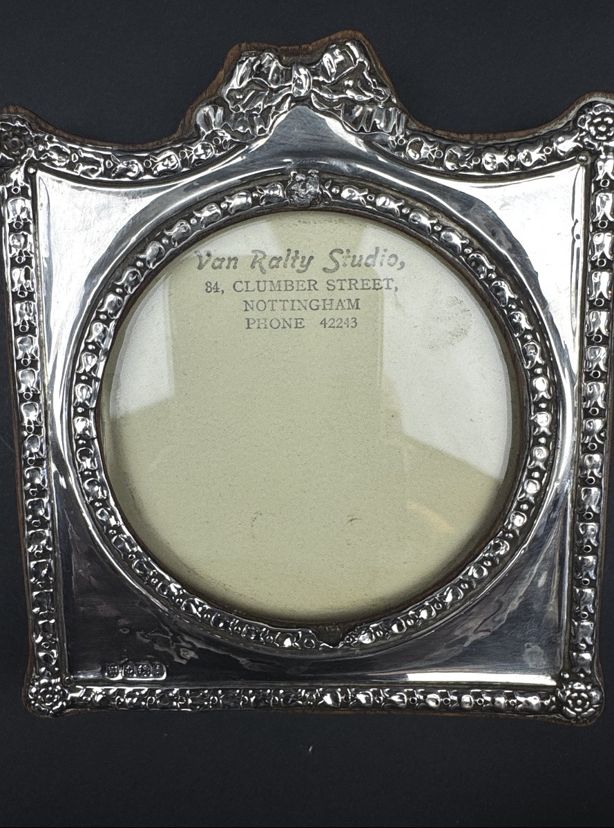 Pair Of English Silver Photo Frames, Birmingham, 1906/1908, 2367,033-photo-4