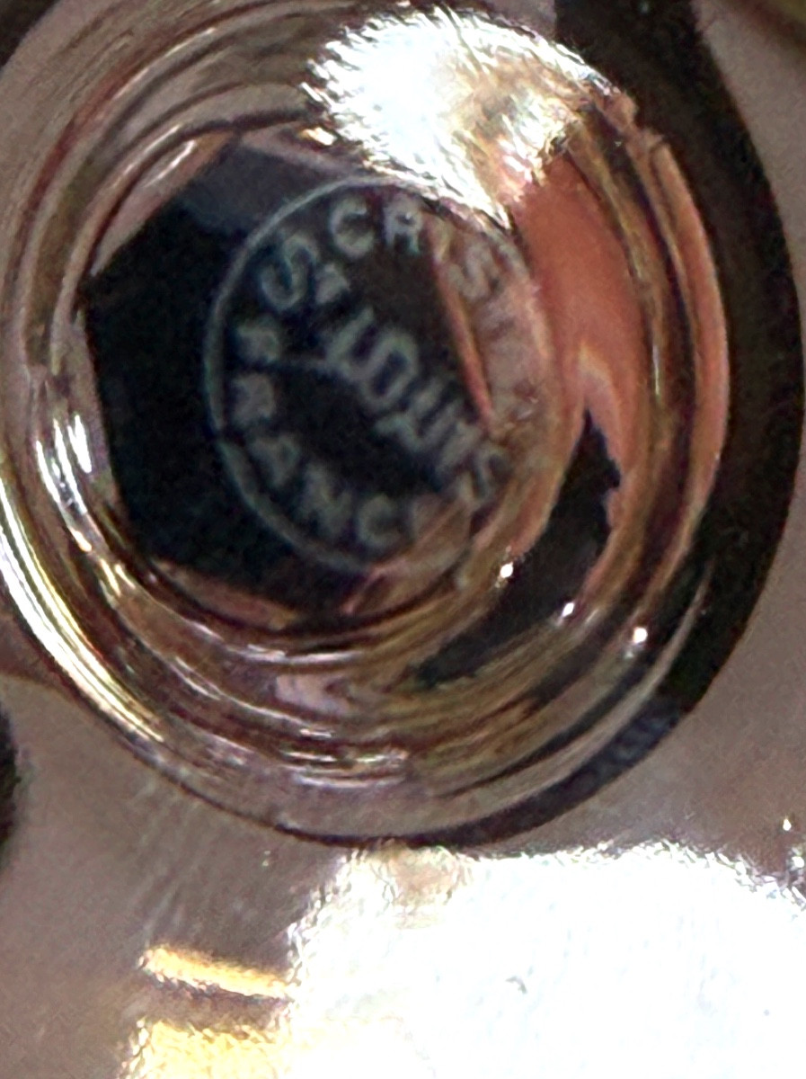 Set Of 6 Roemers Crystal Glasses From Saint-louis, Monaco Model 2367.014-photo-6