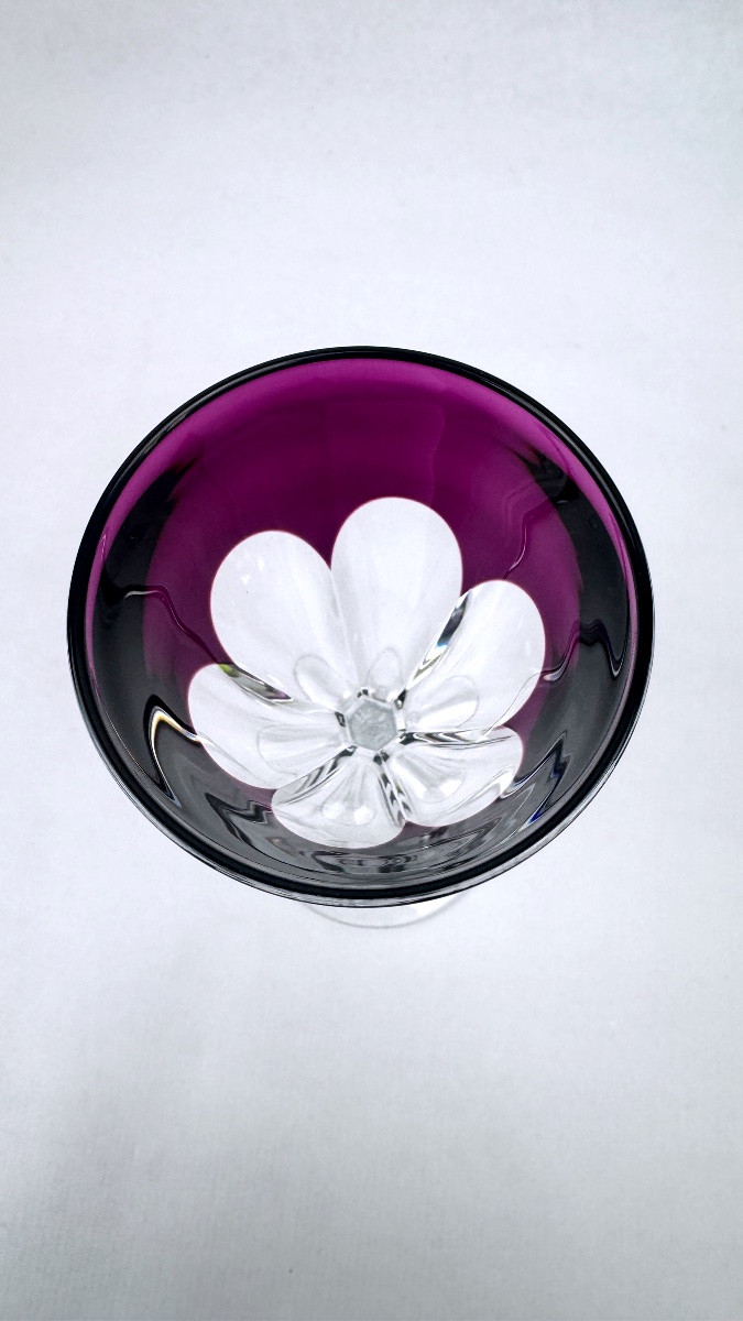Suite de 6 verres à vin du Rhin, Baccarat modèle Genova                                2367,013-photo-4
