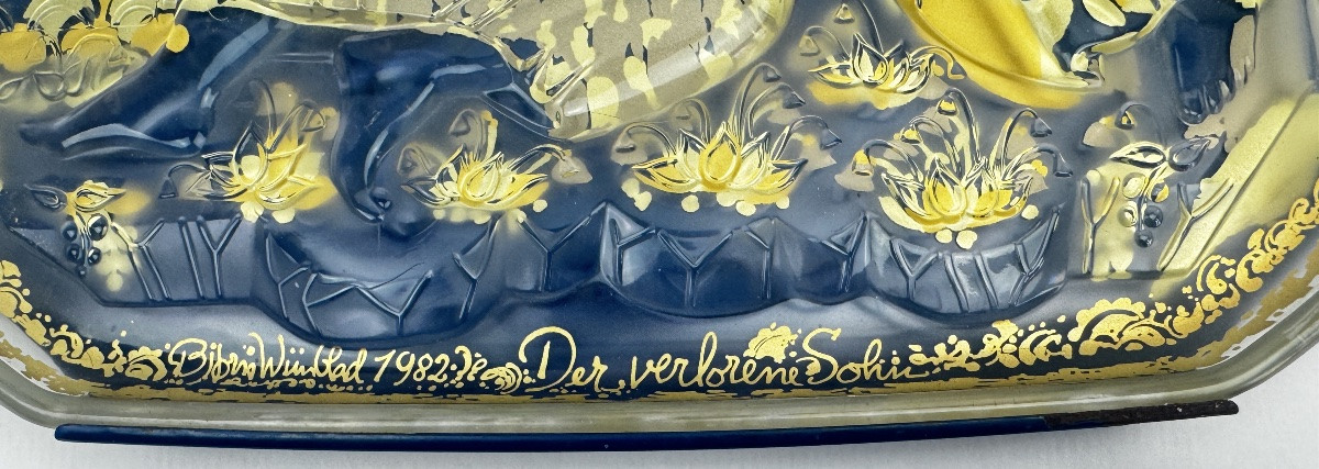 Proantic: Bjørn Wiinblad Rosenthal Studio-linie Gleichnisse 1982 Wall