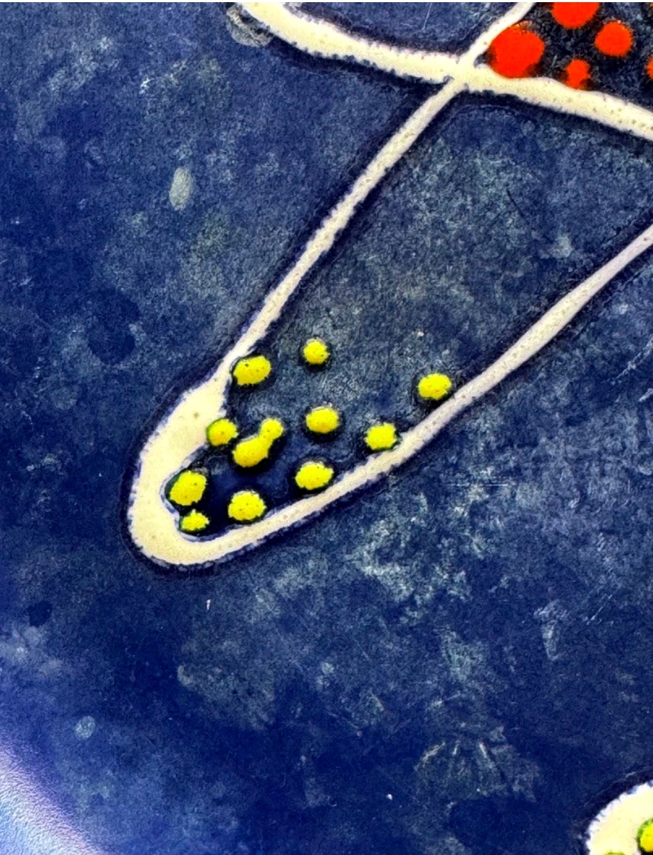 Grand plat décoratif André Baud-photo-3