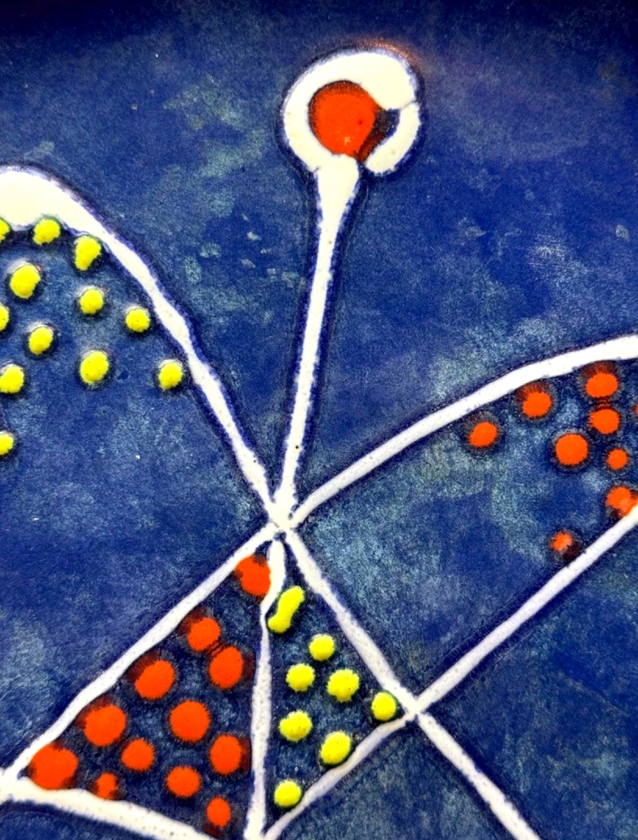 Grand plat décoratif André Baud-photo-4