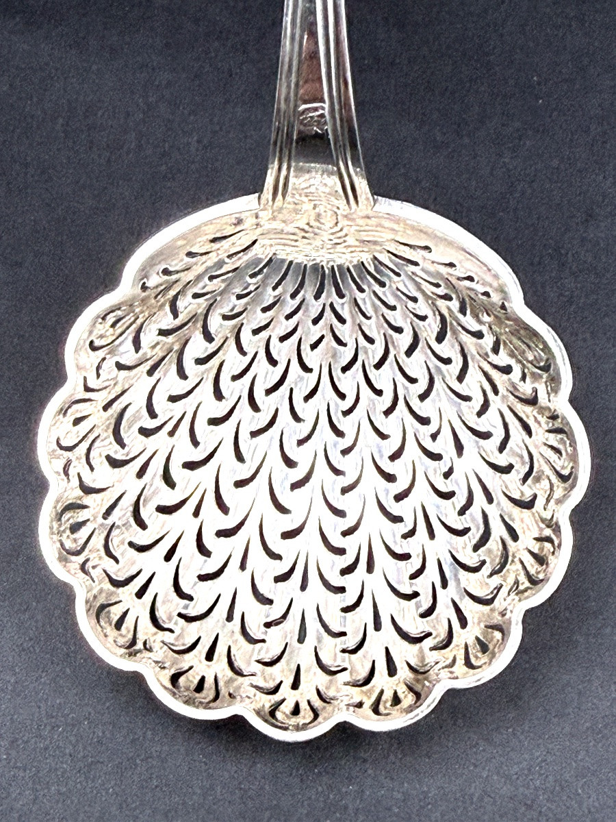 Solid Silver Sugar Shaker, Goldsmiths' Association, 1793-1794-photo-4