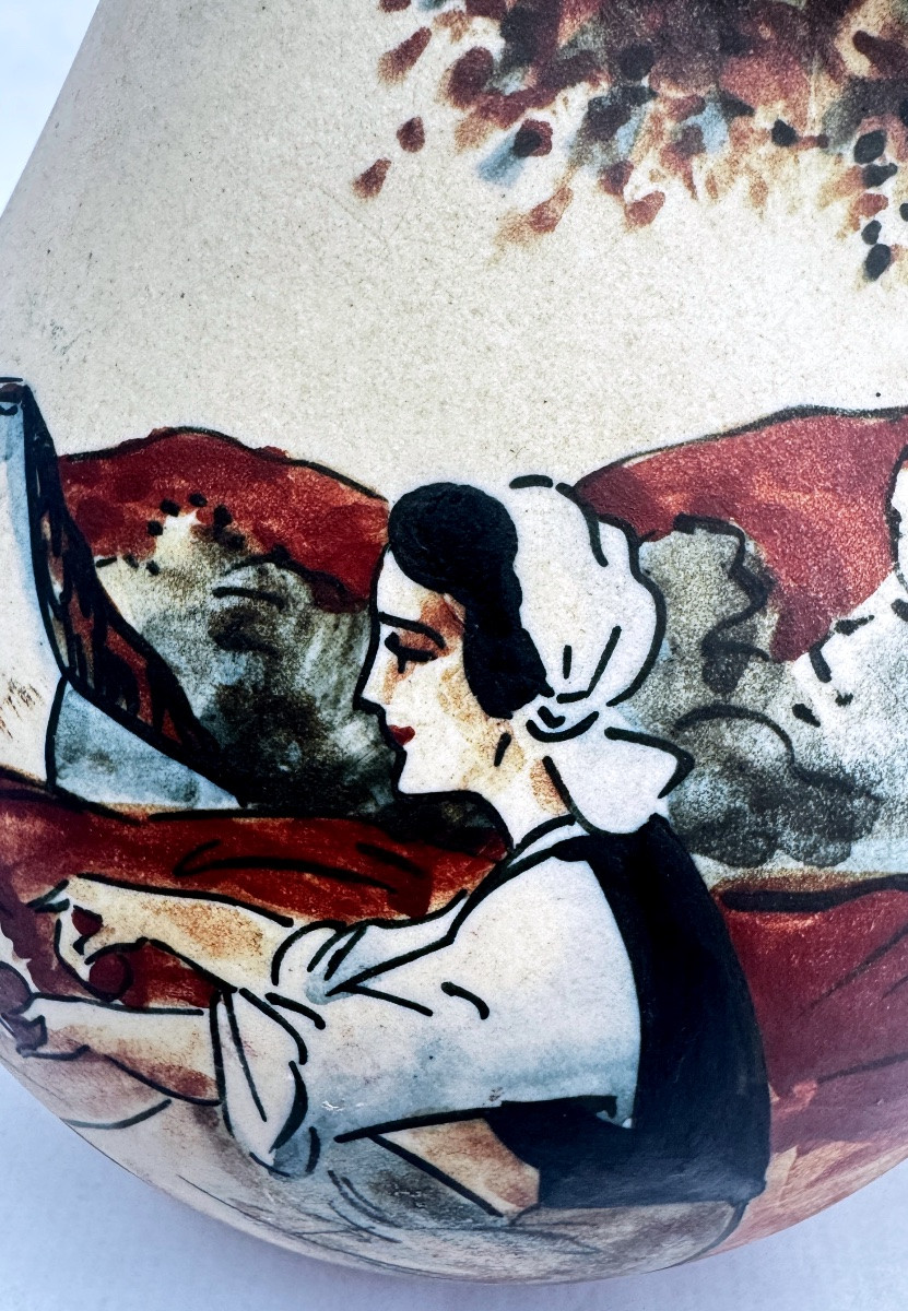 Pichet en grès de Ciboure, Richard Le Corrone-photo-3