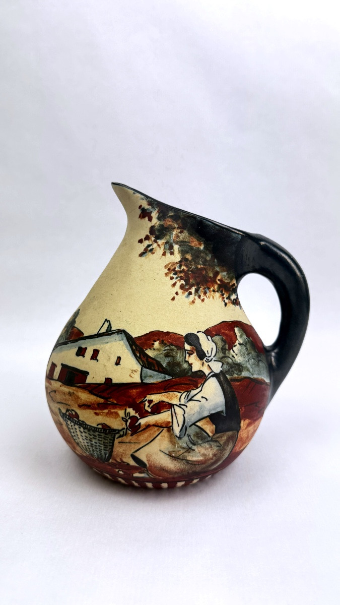 Pichet en grès de Ciboure, Richard Le Corrone