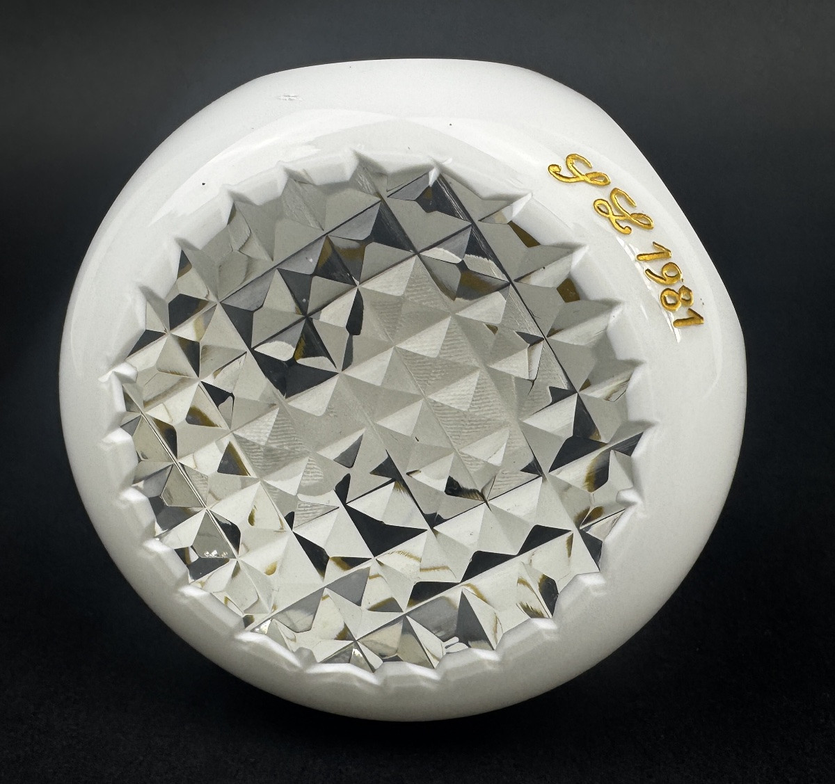 Sulphur, Saint Louis Paperweight, Pope John Paul Ii-photo-2