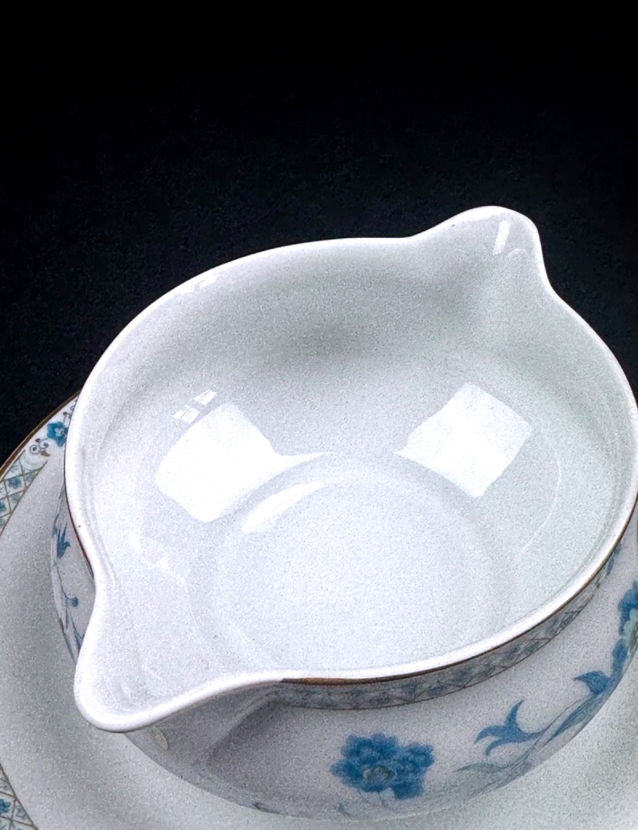 Saucière Haviland Limoges Nankin bleu-photo-3