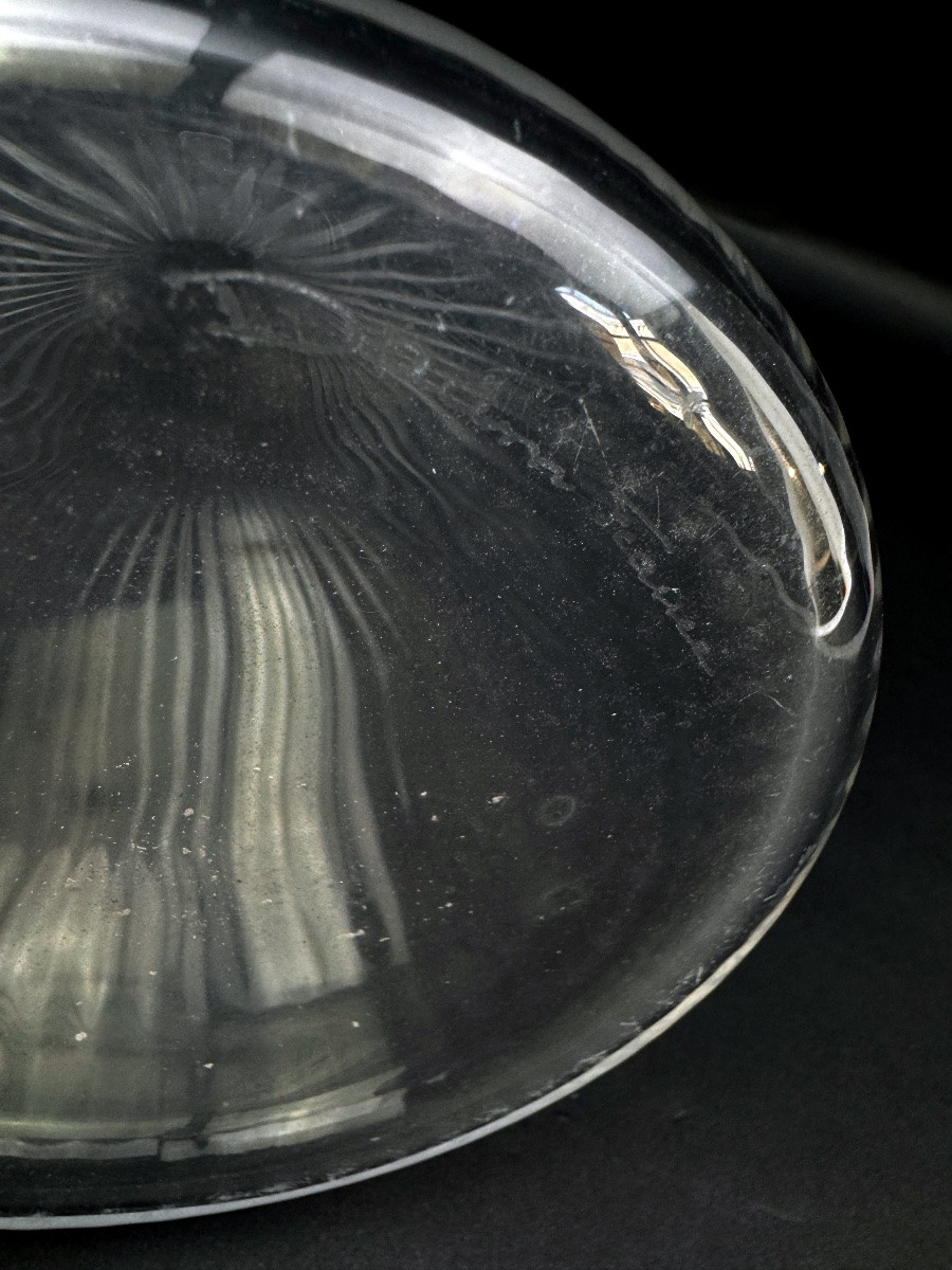 Vase Daum Nancy en cristal clair-photo-3