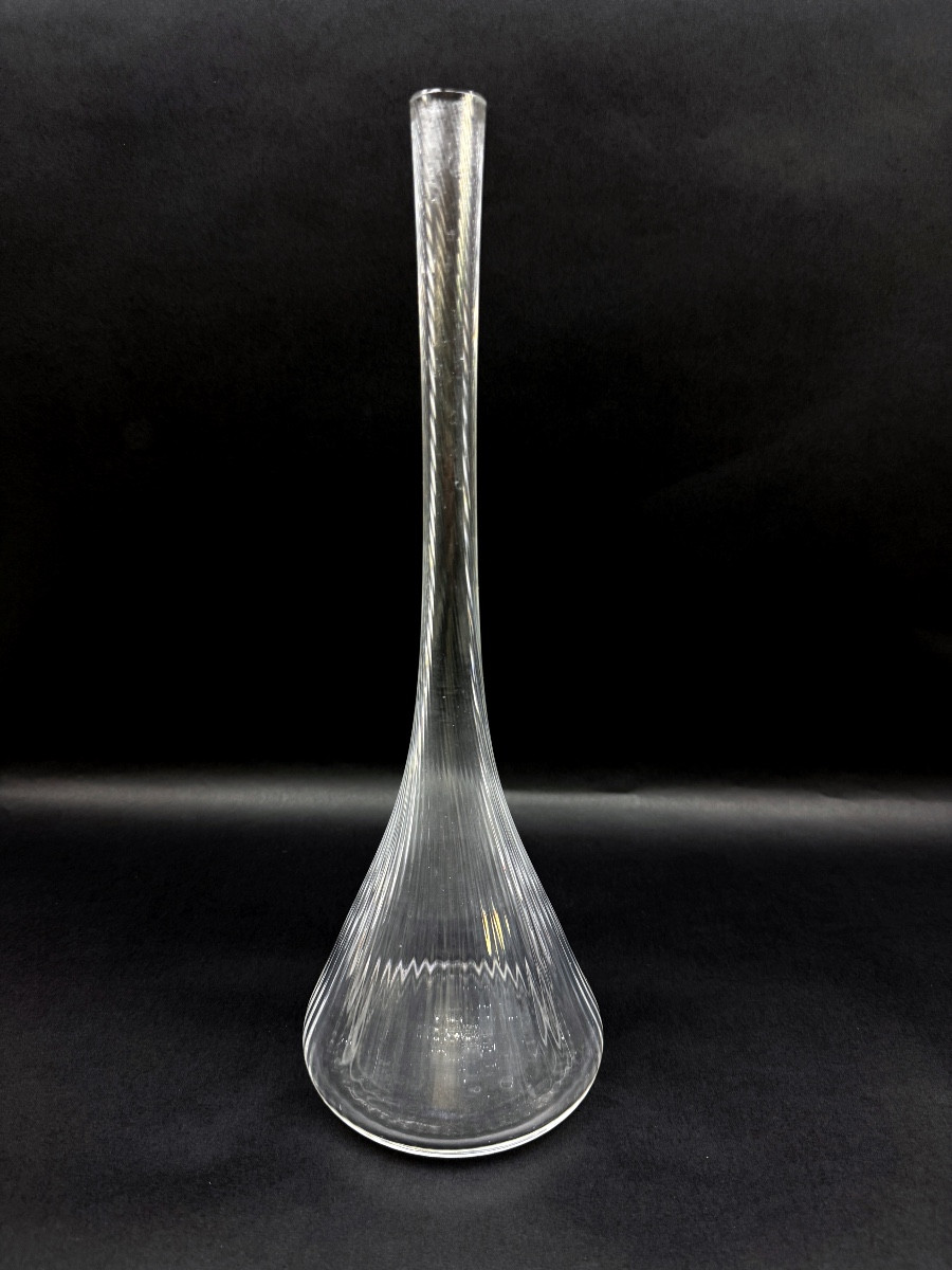 Vase Daum Nancy en cristal clair