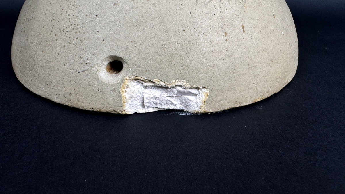 Enest Gabard, Christ en plâtre, sculpture religieuse Art Déco-photo-4