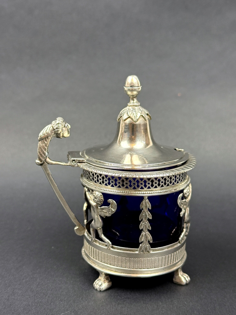 Moutardier en argent 1er coq