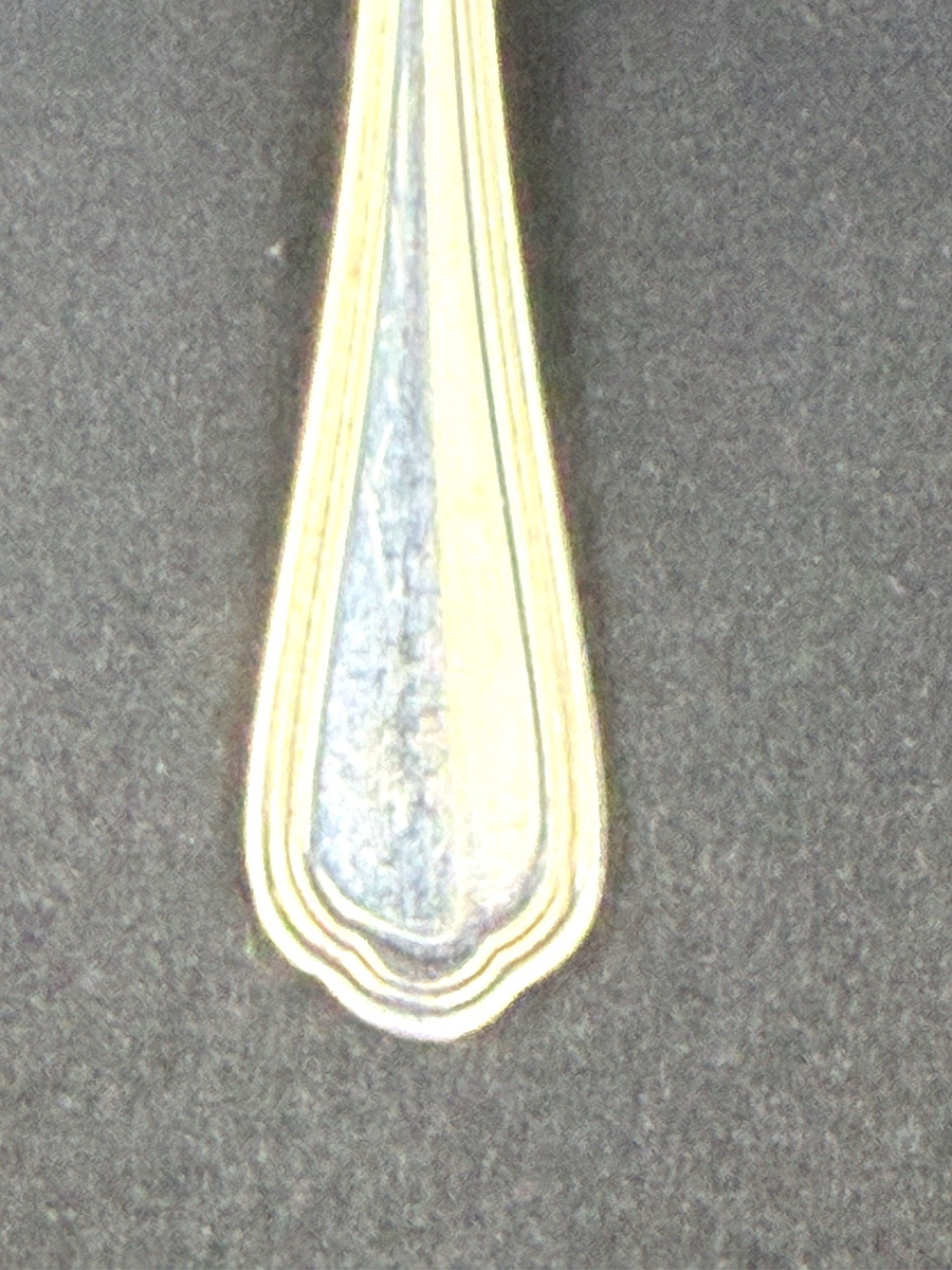 Christofle, suite de 12 cuillères à moka modèle Spatours-photo-4