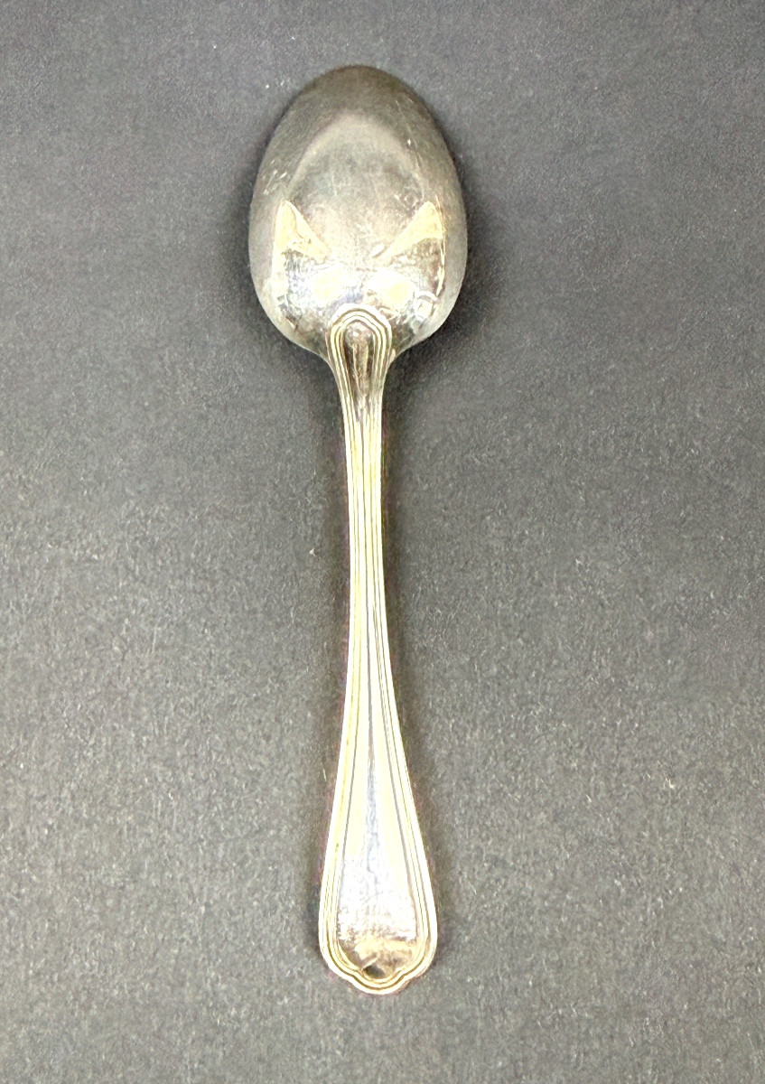 Christofle, suite de 12 cuillères à moka modèle Spatours-photo-1