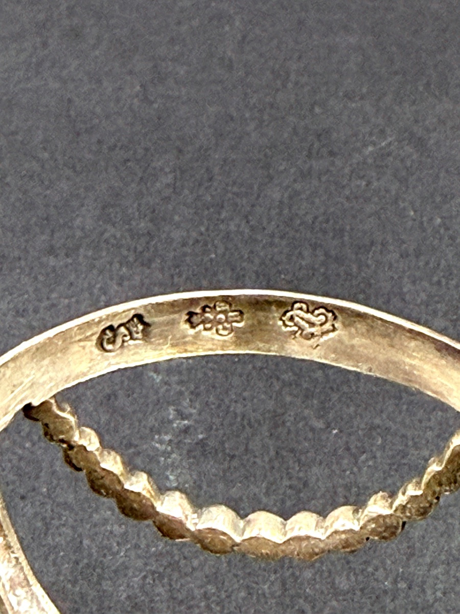 Suite Of 2 Pairs Of Solid Silver Salerons, 1 Pair Fermiers Généraux, 1 Pair Minerve-photo-1