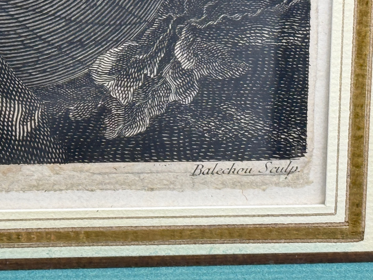 Etching, Madame Louise-elisabeth De France After Nattier And Balechou-photo-4