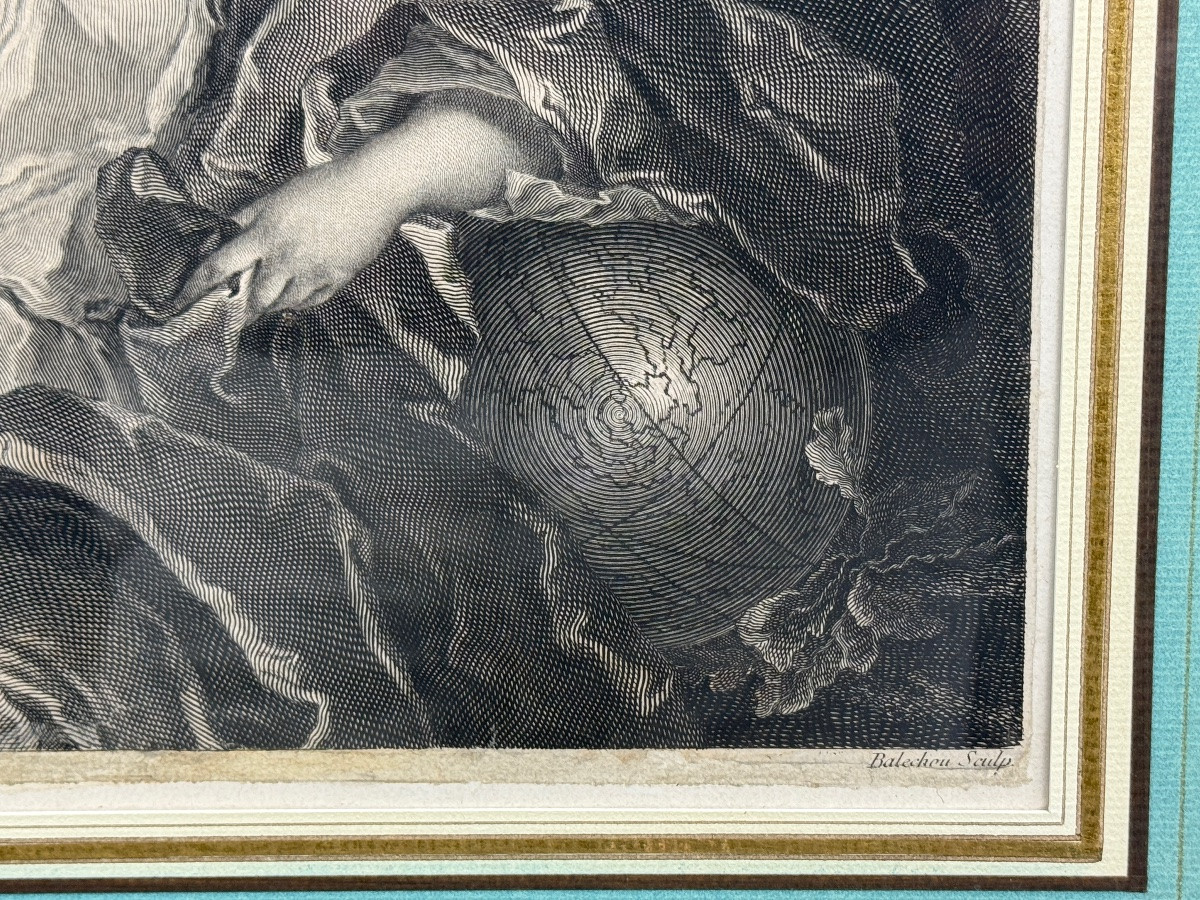 Etching, Madame Louise-elisabeth De France After Nattier And Balechou-photo-4