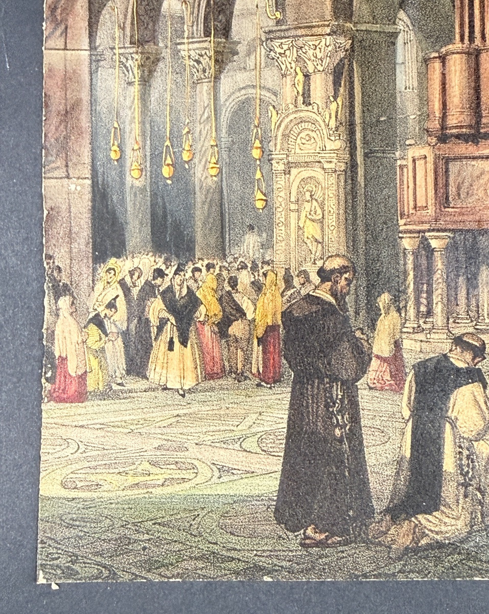 Adolphe Rouargue, 1837, Venise les principaux monuments, Basilica di San Marco-photo-1
