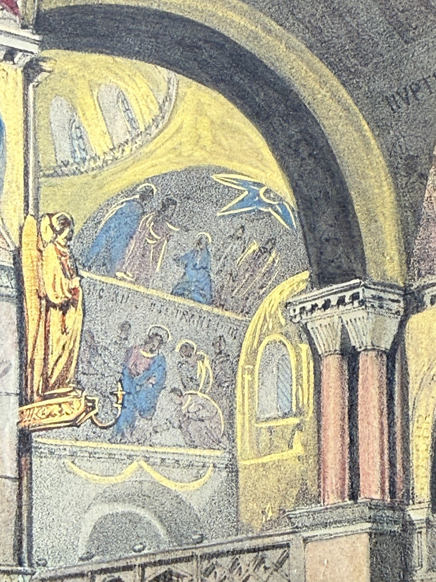 Adolphe Rouargue, 1837, Venise les principaux monuments, Basilica di San Marco-photo-4