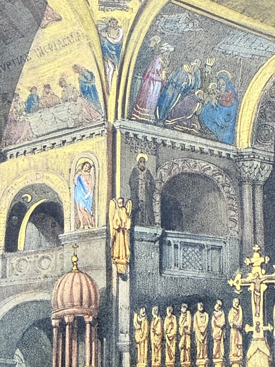 Adolphe Rouargue, 1837, Venise les principaux monuments, Basilica di San Marco-photo-5
