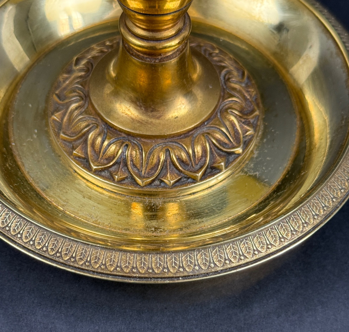 Lampe bouillotte Empire Lucien Gau modèle 15323-photo-3
