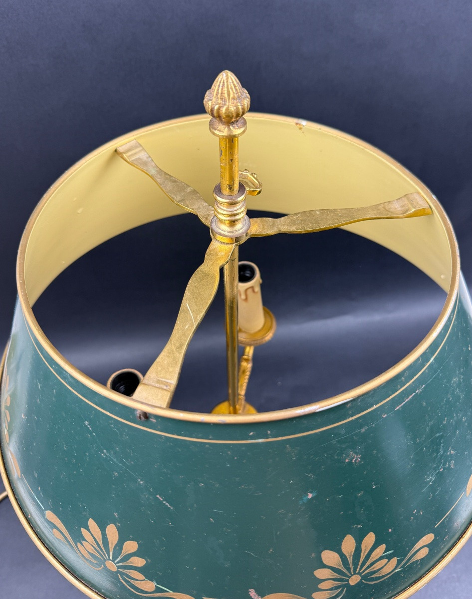 Lampe bouillotte Empire Lucien Gau modèle 15323-photo-4