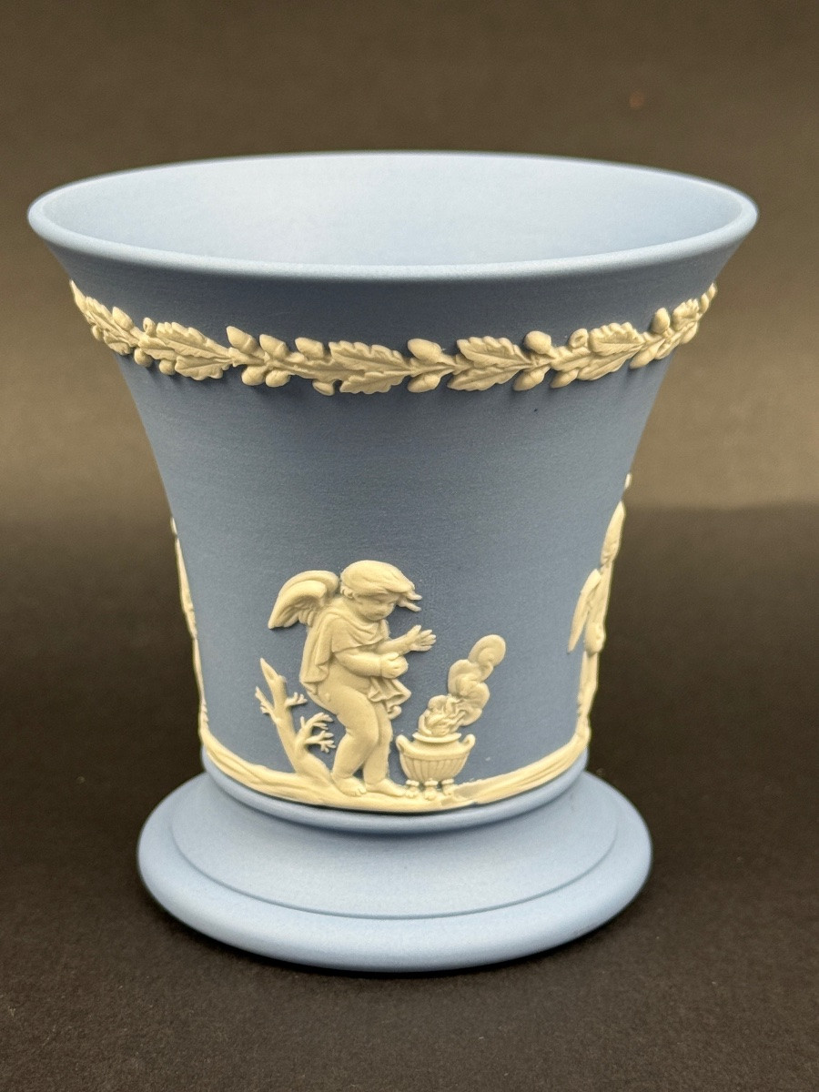 Wedgwood, Suite Of 2 Porcelain Cookie Pieces N°2-photo-2