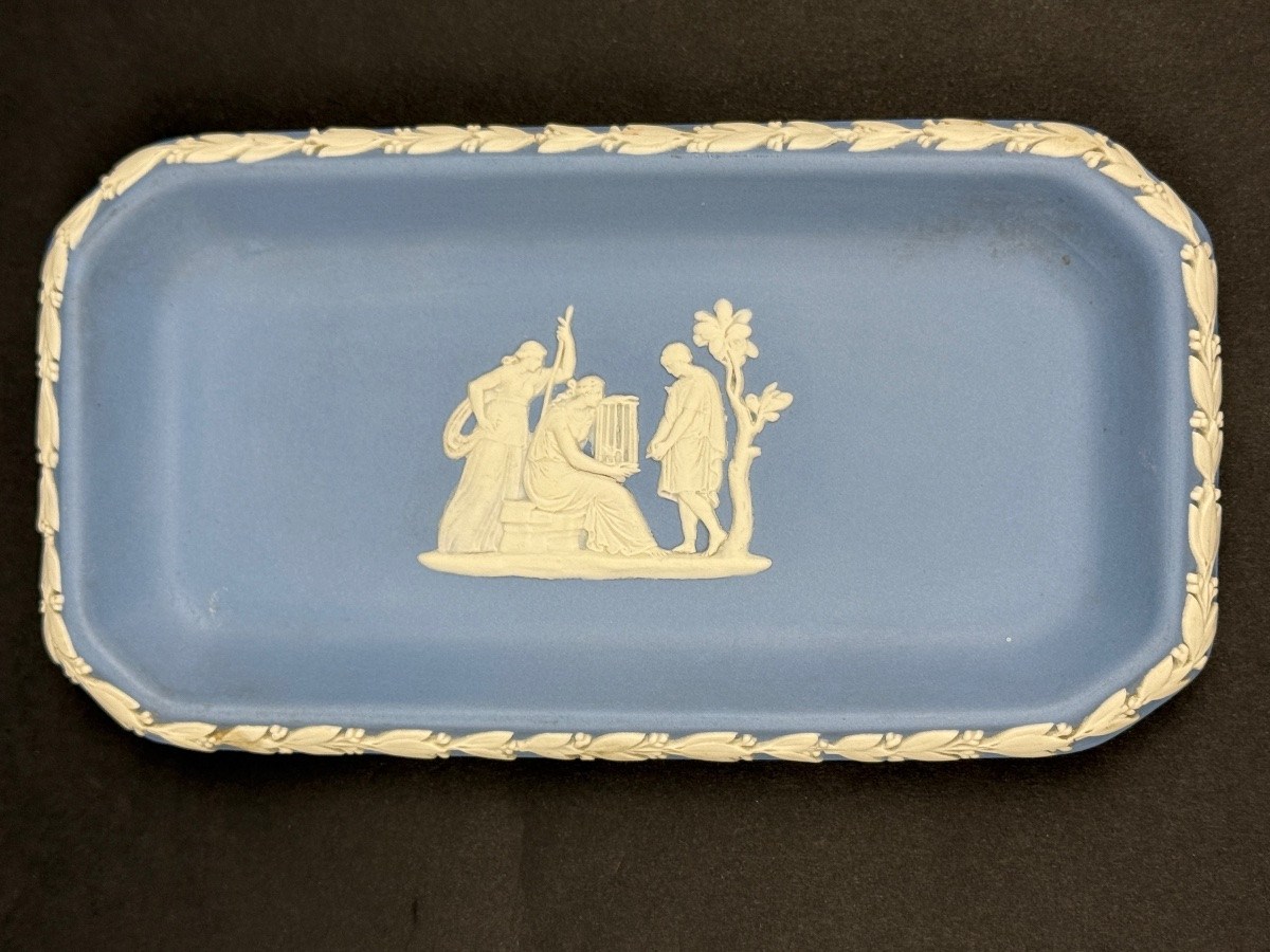 Wedgwood, Suite Of 2 Porcelain Cookie Pieces N°2-photo-4