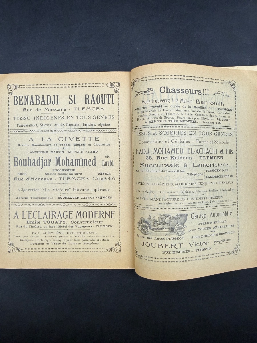 Tlemcen And Its Region, Guidebook 1921-photo-4