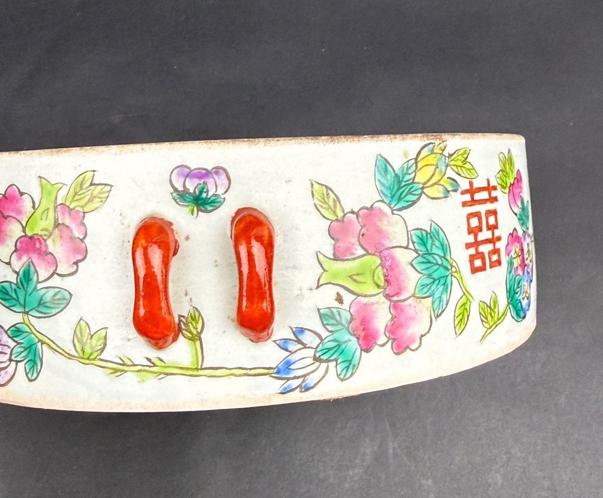 Boîte couverte en porcelaine de Chine-photo-2