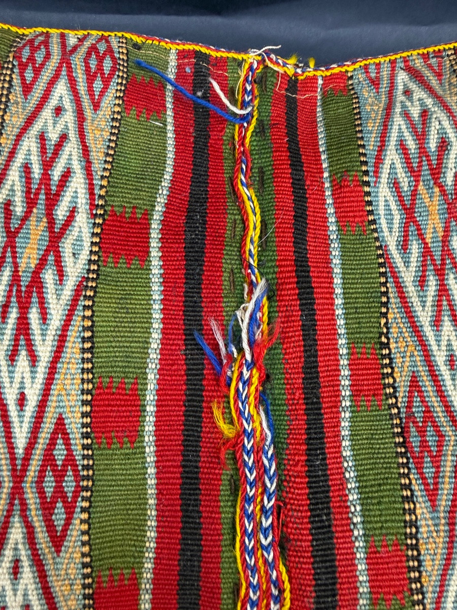 Antique Berber Cushion, Kilim-photo-2