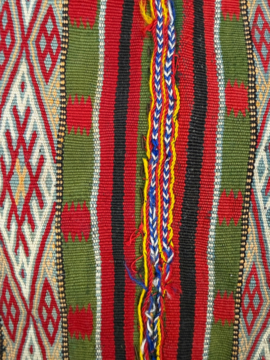 Antique Berber Cushion, Kilim-photo-3