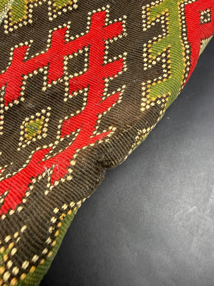 Antique Berber Cushion, Kilim-photo-4
