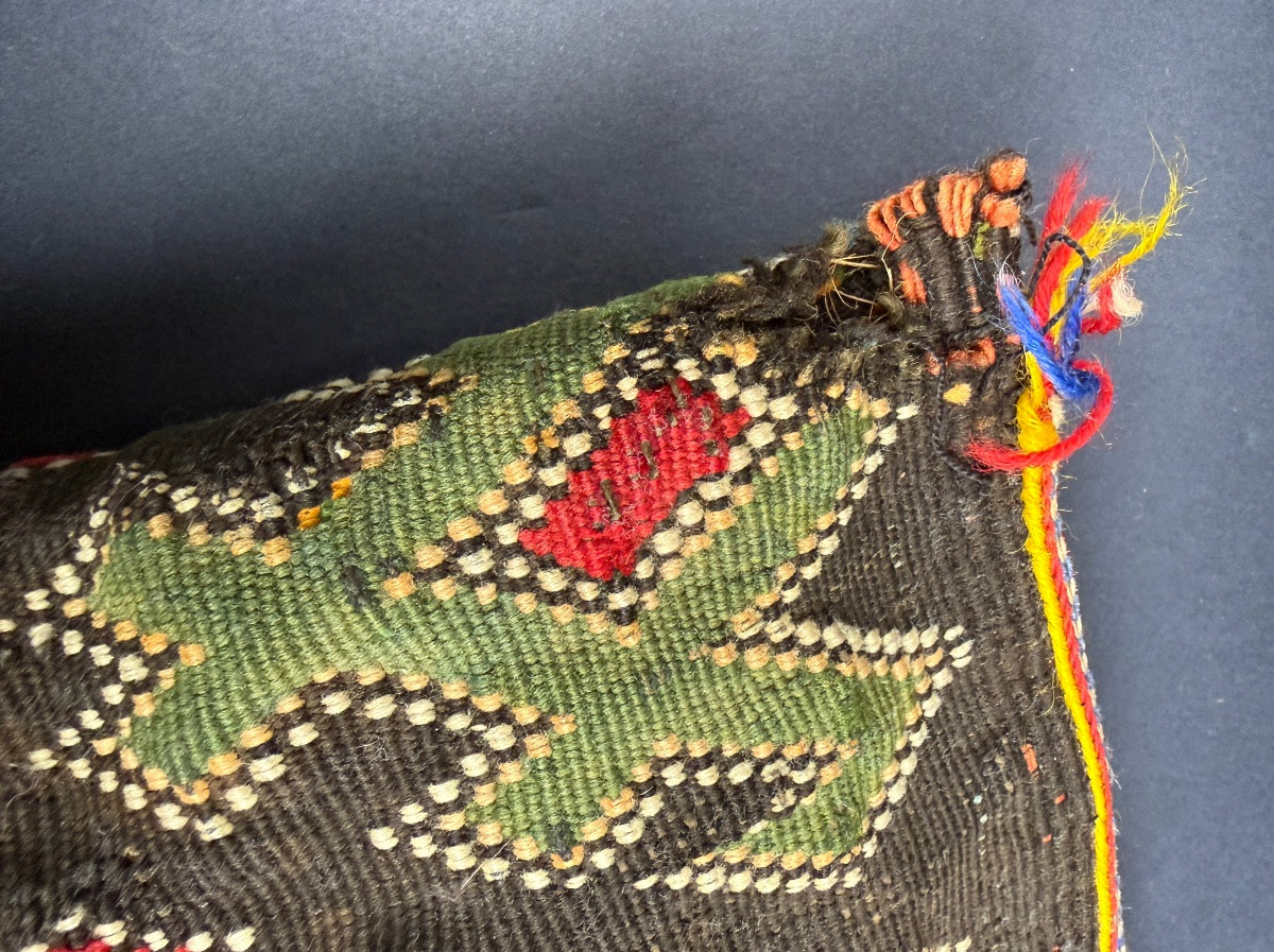 Antique Berber Cushion, Kilim-photo-7