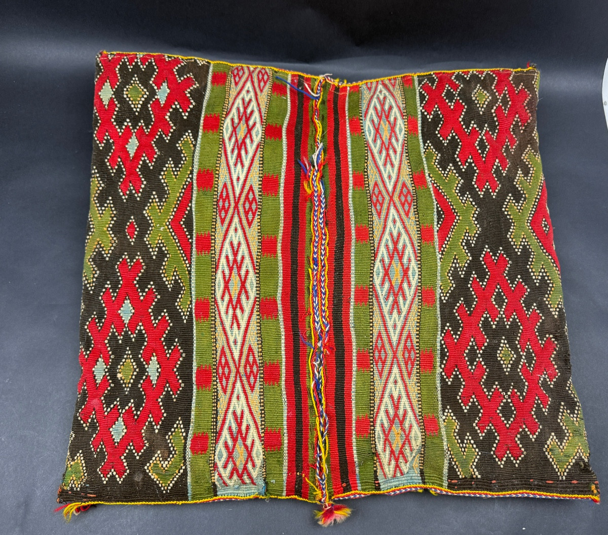 Antique Berber Cushion, Kilim