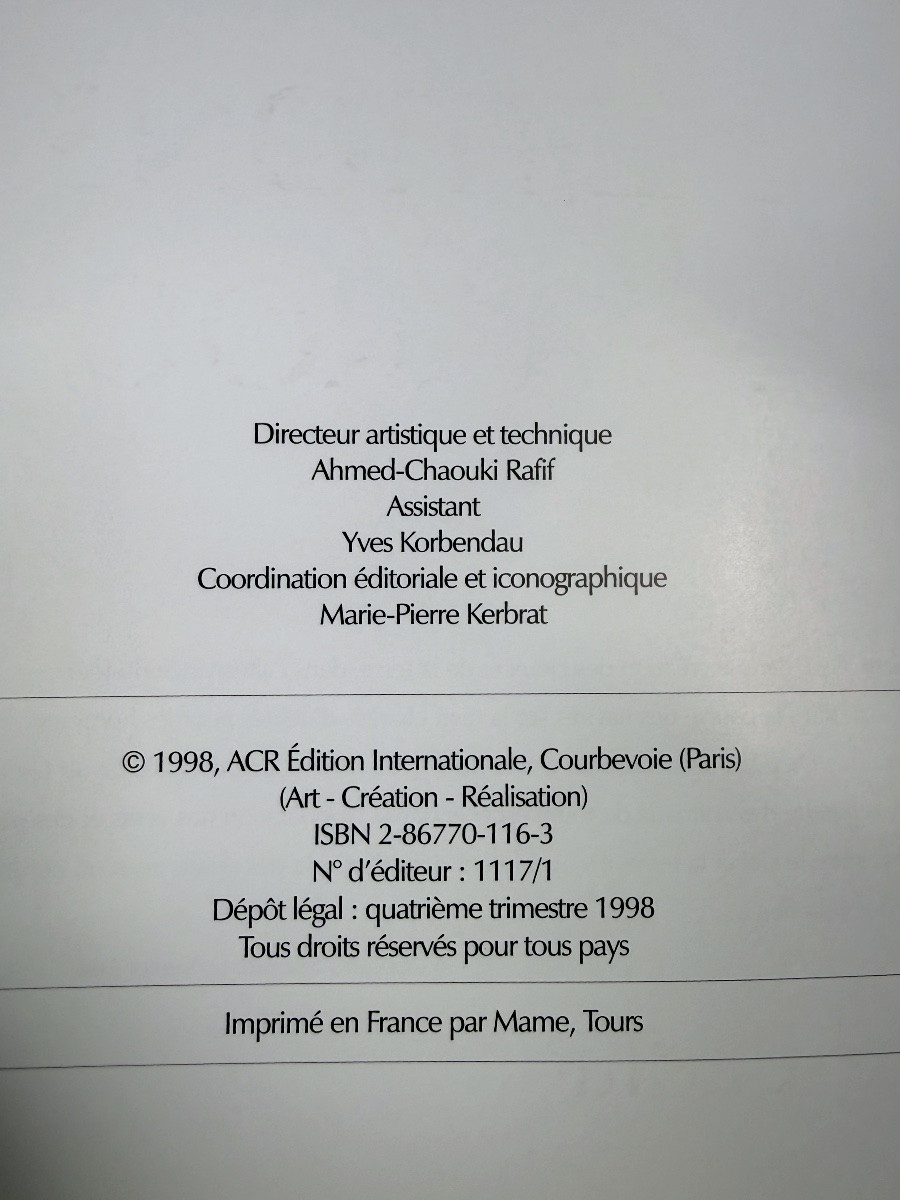 Arts et traditions du Maroc, ACR Edition, Mama 1998-photo-4