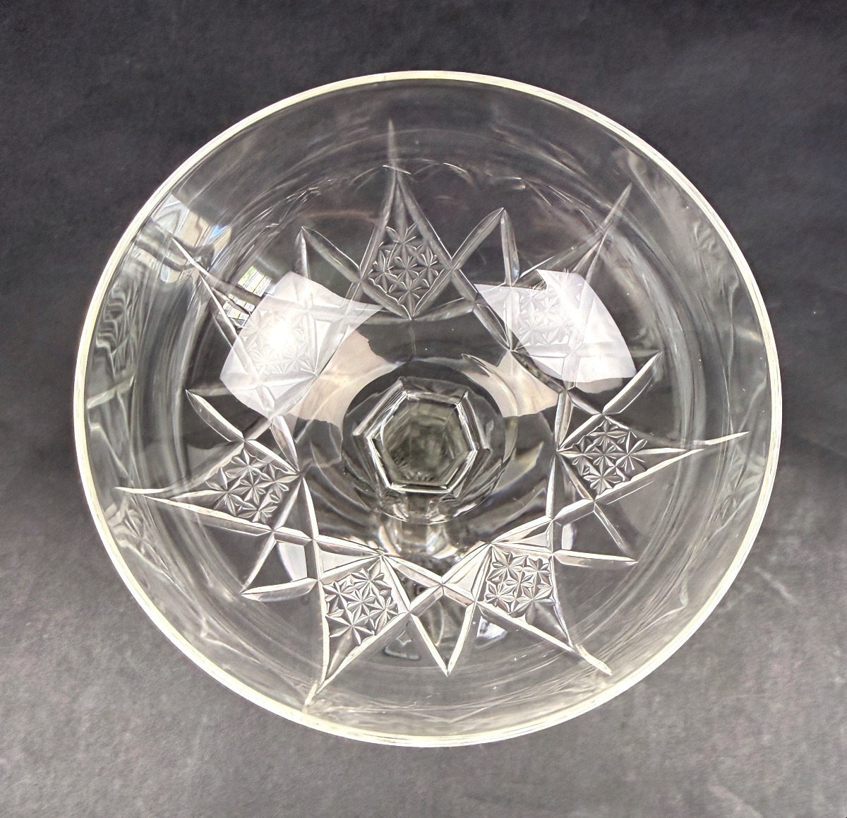 Baccarat, Epron Service, Suite Of 6 Champagne Glasses-photo-4