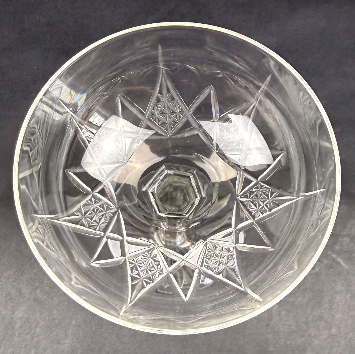 Baccarat, service Epron, suite de 6 coupes à champagne, lot n°2-photo-4
