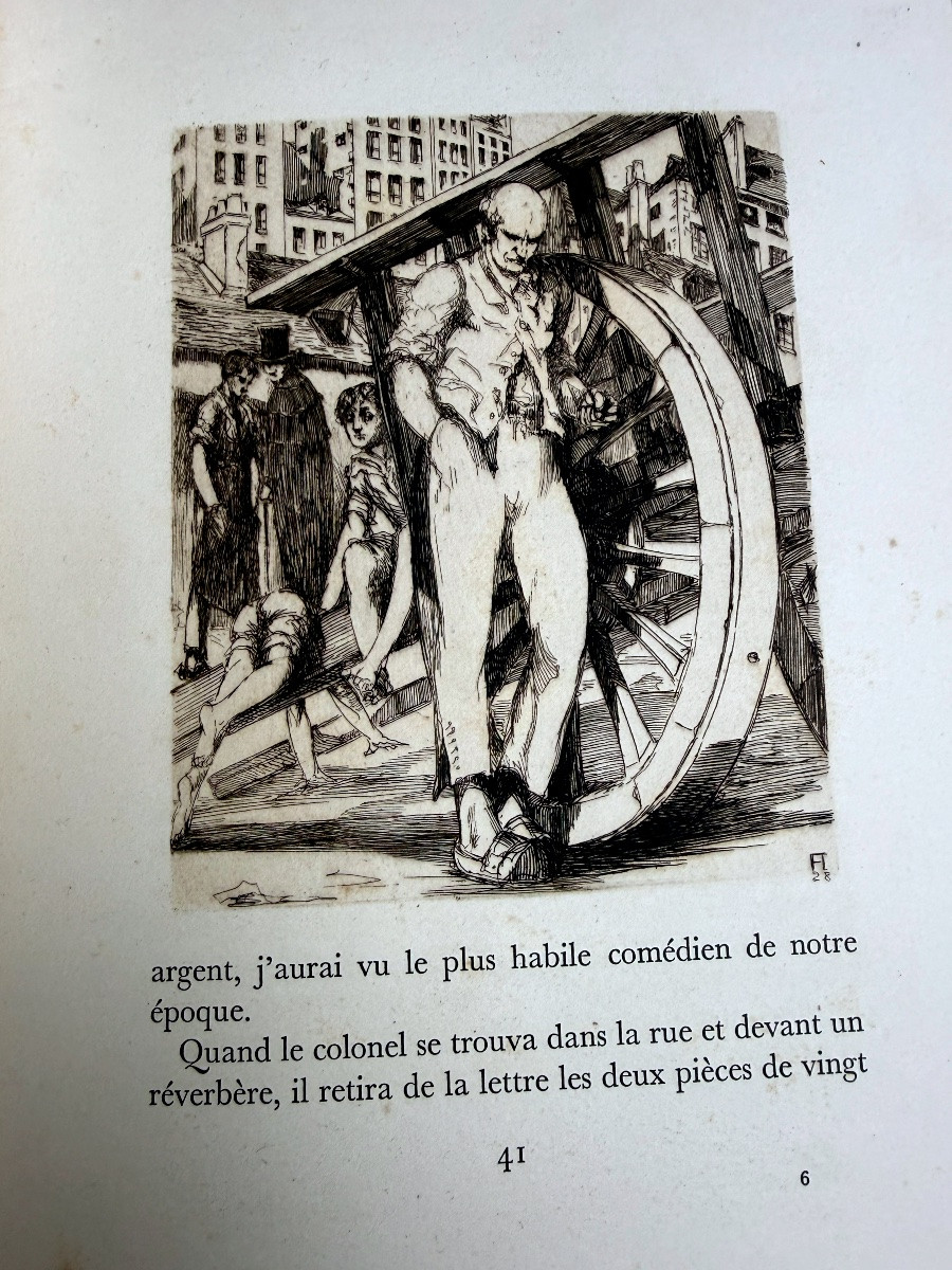 BALZAC   Le Colonel Chabert - Georges Briffaut éditeur 1929, illustré par Fernand Hertenberger-photo-3