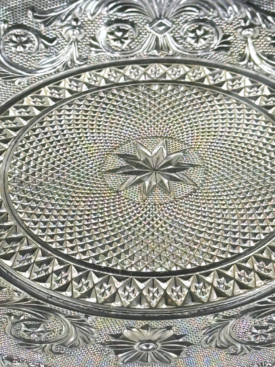 Baccarat, suite de 2 assiettes à dessert modèle Arabesque taille 2-photo-3